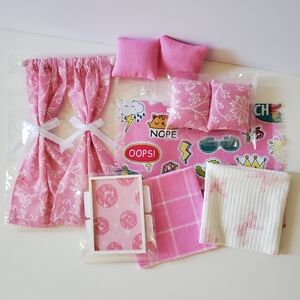 Miniature Dollhouse 1:12 Scale Handmade Coquettegirl Bundle Pink Maileg